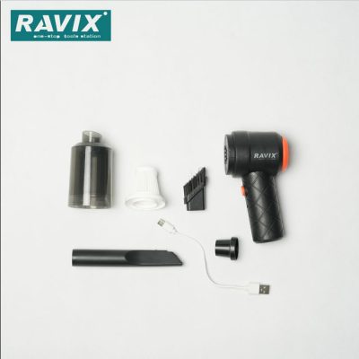 جارو شارژی مینی خودرو RAVIX مدل HB-2038
